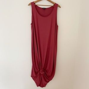 Eileen Fisher Sleeveless Scoop Jersey Maxi Dress